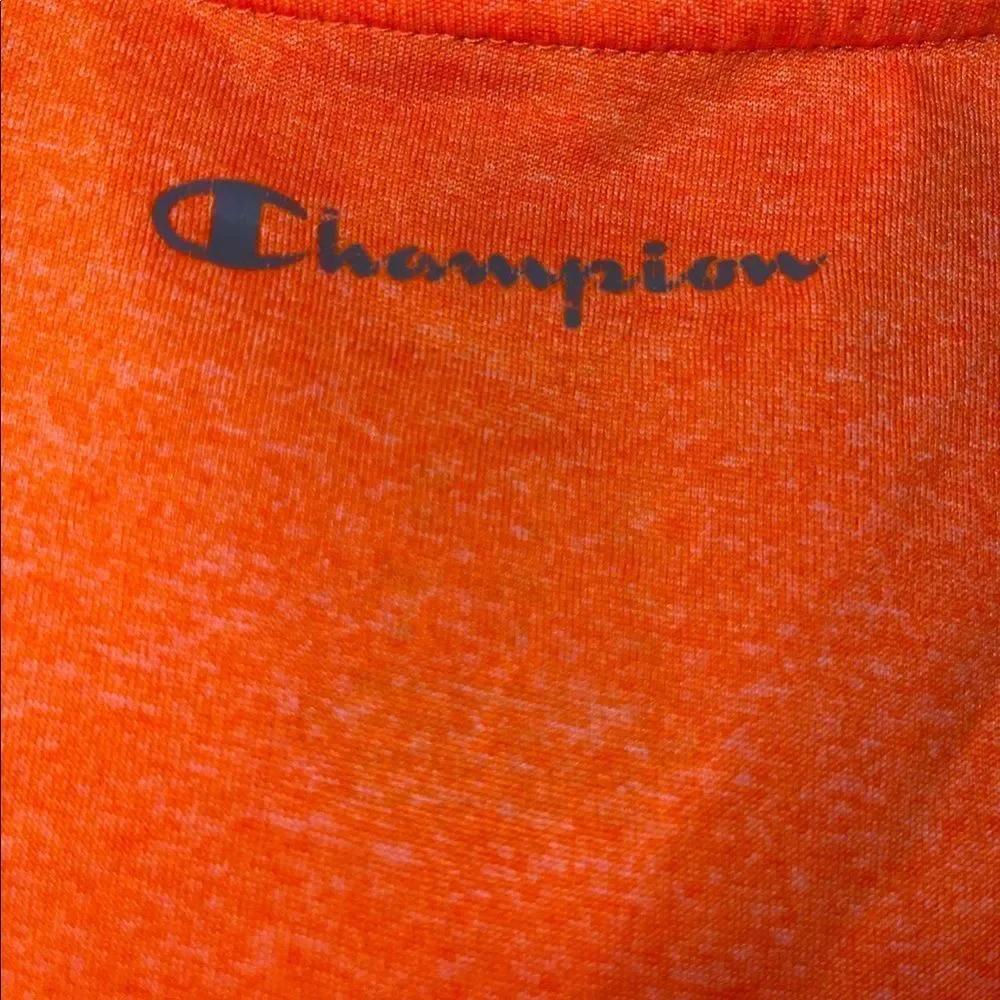 Champion Men's Orange PowerTrain Short Sleeve Shirt Vapor Medium T-Shirt - Picture 2 of 4